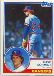 1983 Topps      116     Dave Schmidt